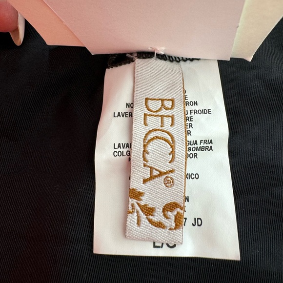 NWT BECCA BY REBECCA VIRTUE Color Code 1PC Plunge Swimsuit - Picture 14 of 15